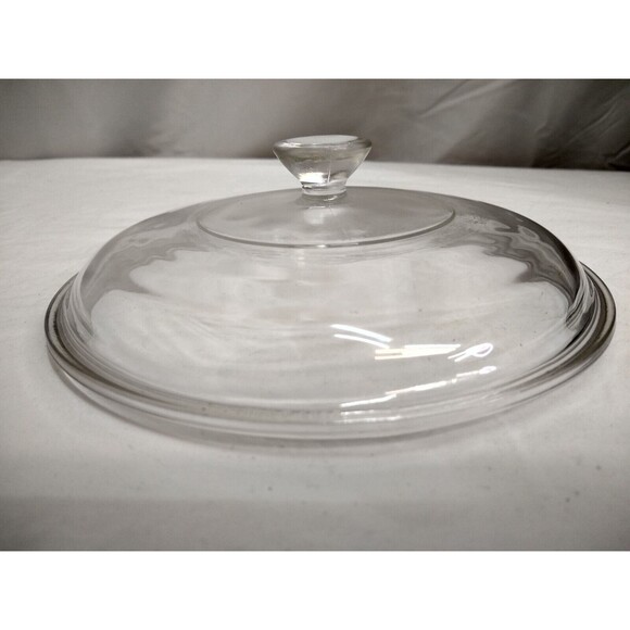 Vintage Pyrex 623C-B Original Glass Lid 7-7/8" Diameter Made in the USA - Picture 7 of 8